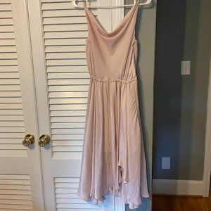 Hello Molly Bayshore Midi Dress - Nude (Pink)